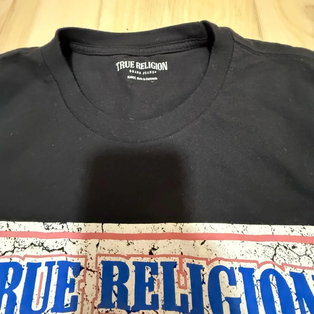 True Religion Black Graphic Tee